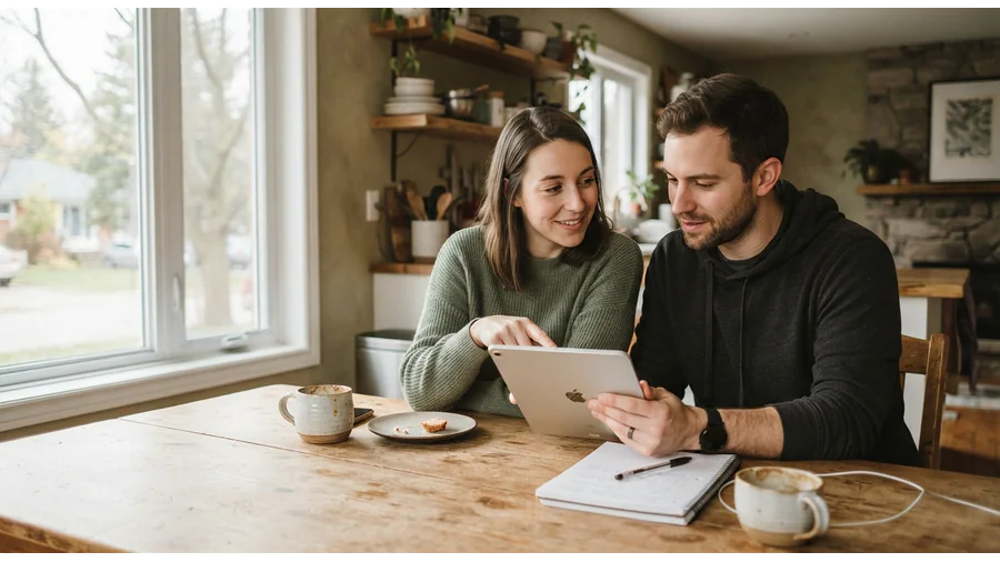 Shared household clarity for cohabitating couples